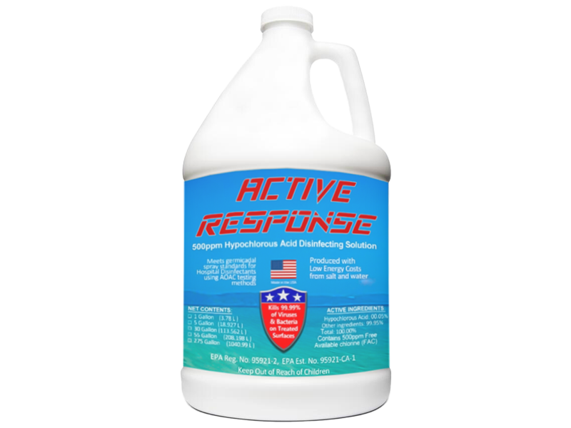 Hypochlorous Acid Solution Charged Aqua Shop